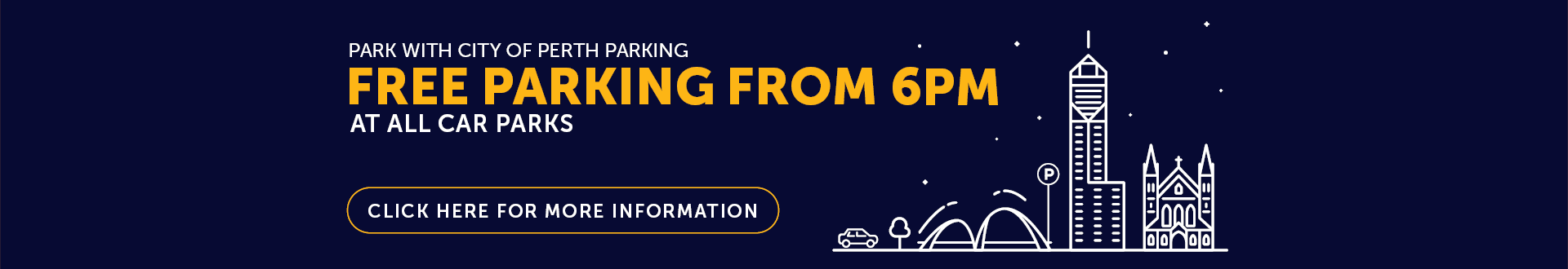 Free night-time parking